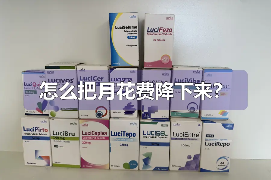 怎么把月花费降下来？
